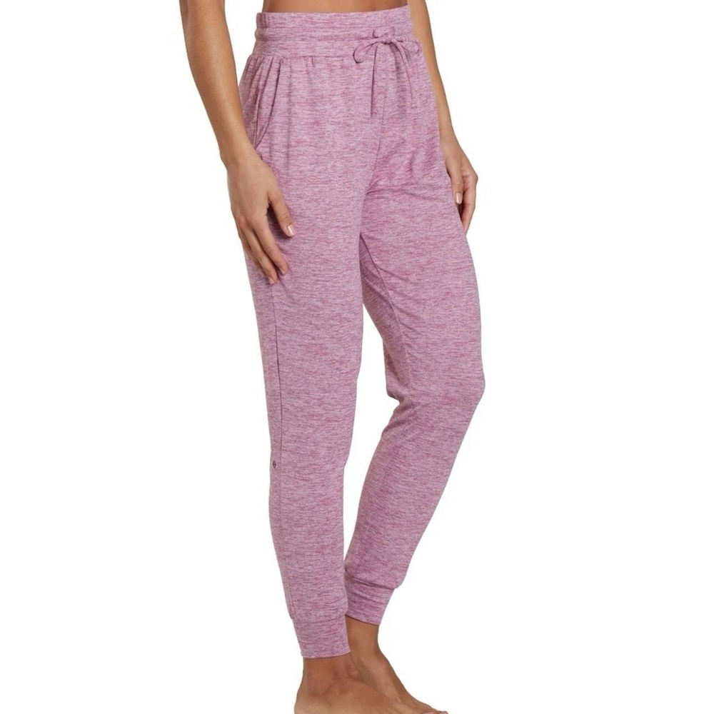 Tavi Cozy Heathered Sweatpants in Purple Size XL